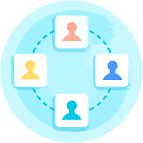 DACI Decision-making framework icon