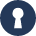 Dziurka od klucza — symbol bezpieczeństwa