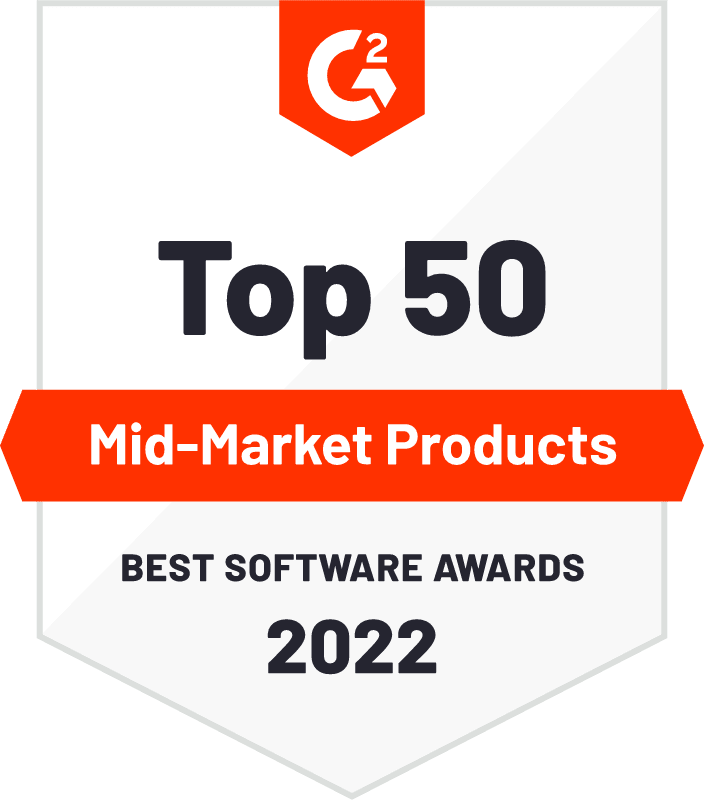 Top 50 mid-market products - Best Software Awards 2022