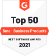 Top 50 de productos para pequeñas empresas - Premios al mejor software de 2021